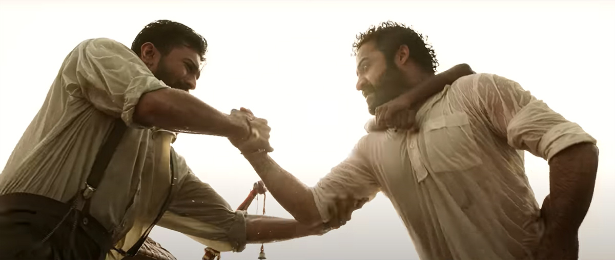 RRR trailer: Visually Superb, Awesome Action