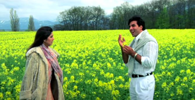 When Bollywood danced in a field of gold