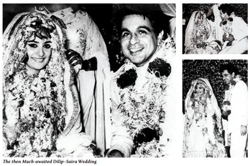 Saira Banu and Dilip Kumar's wedding