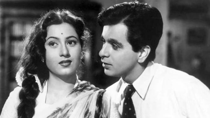 Dilip Kumar and Madhubala in Sangdil