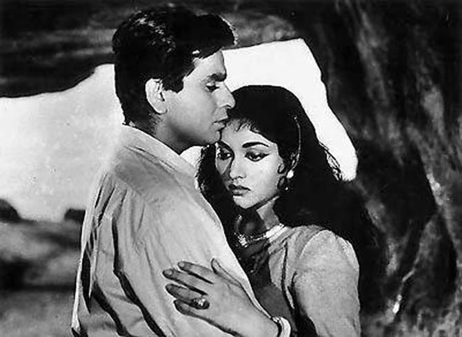 Dilip Kumar with Vyjayanthamala  in Devdas