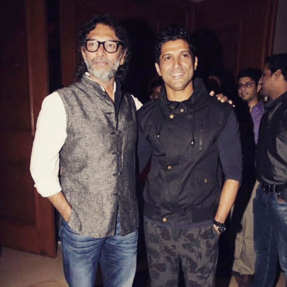 Rakeysh Omprakash Mehra and Farhan Akhtar