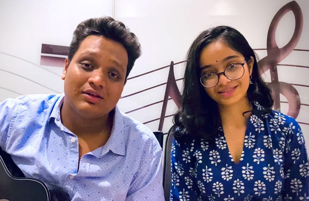 Aditya Khanvilkar and Vaidehi Mekade