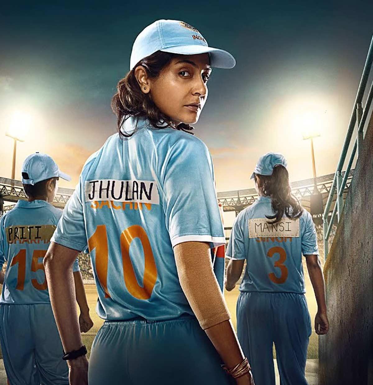 Anuskha as Jhulan Goswami