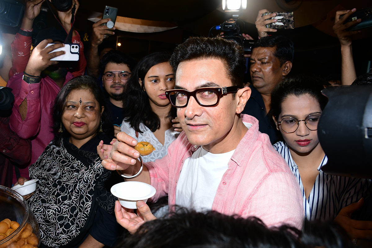 Is this Aamir's FAVOURITE SNACK?