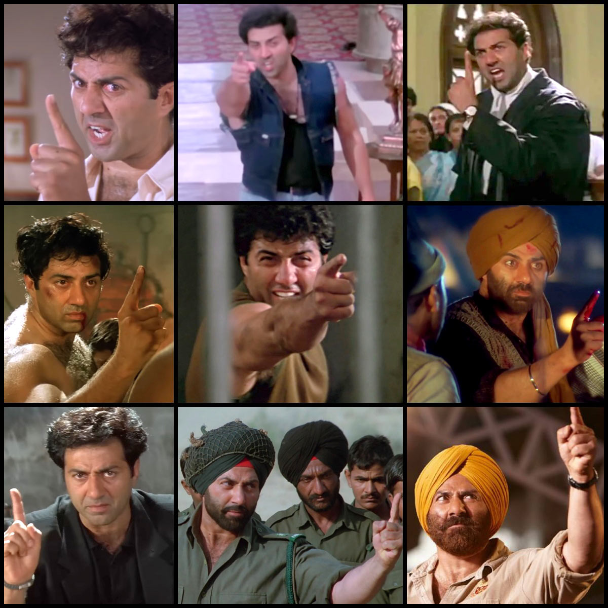 Sunny Deol And Xx Video - 10 Times Sunny Deol Meant Serious Business - Rediff.com
