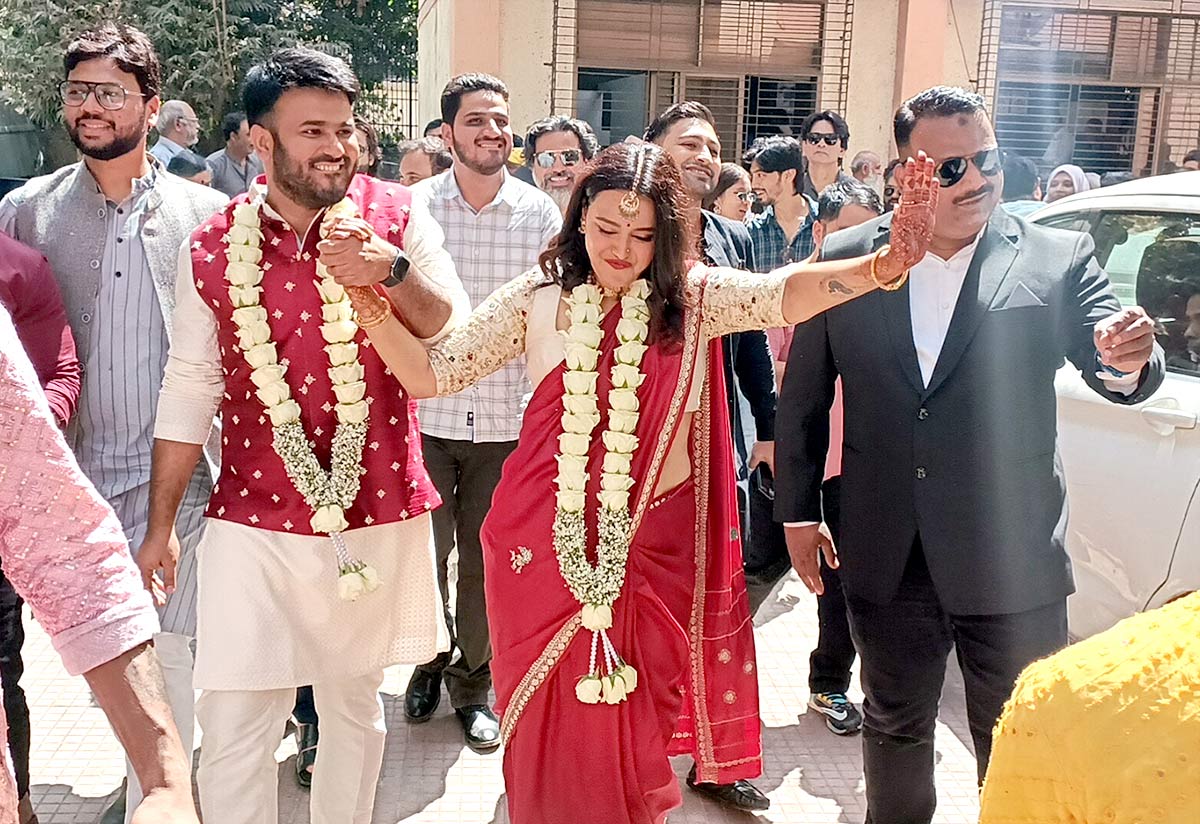 Swara Bhasker makes for a stunning Telugu bride at her wedding with Fahad  Ahmad