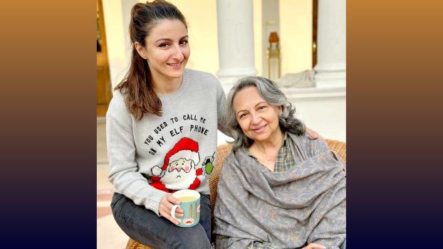Sharmila Tagore, daughter Soha Ali Khan/File image