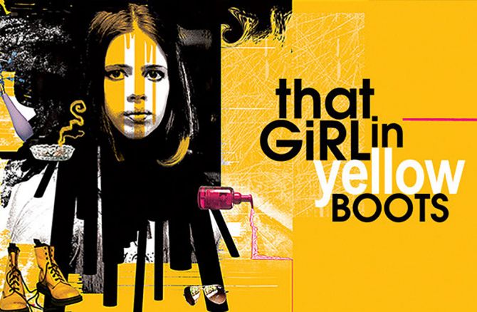 That Girl In Yellow Boots poster.