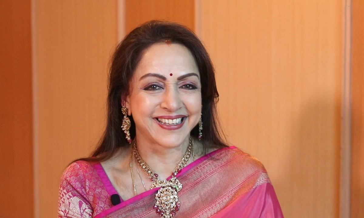 What Happiness Means To Hema Malini - Rediff.com