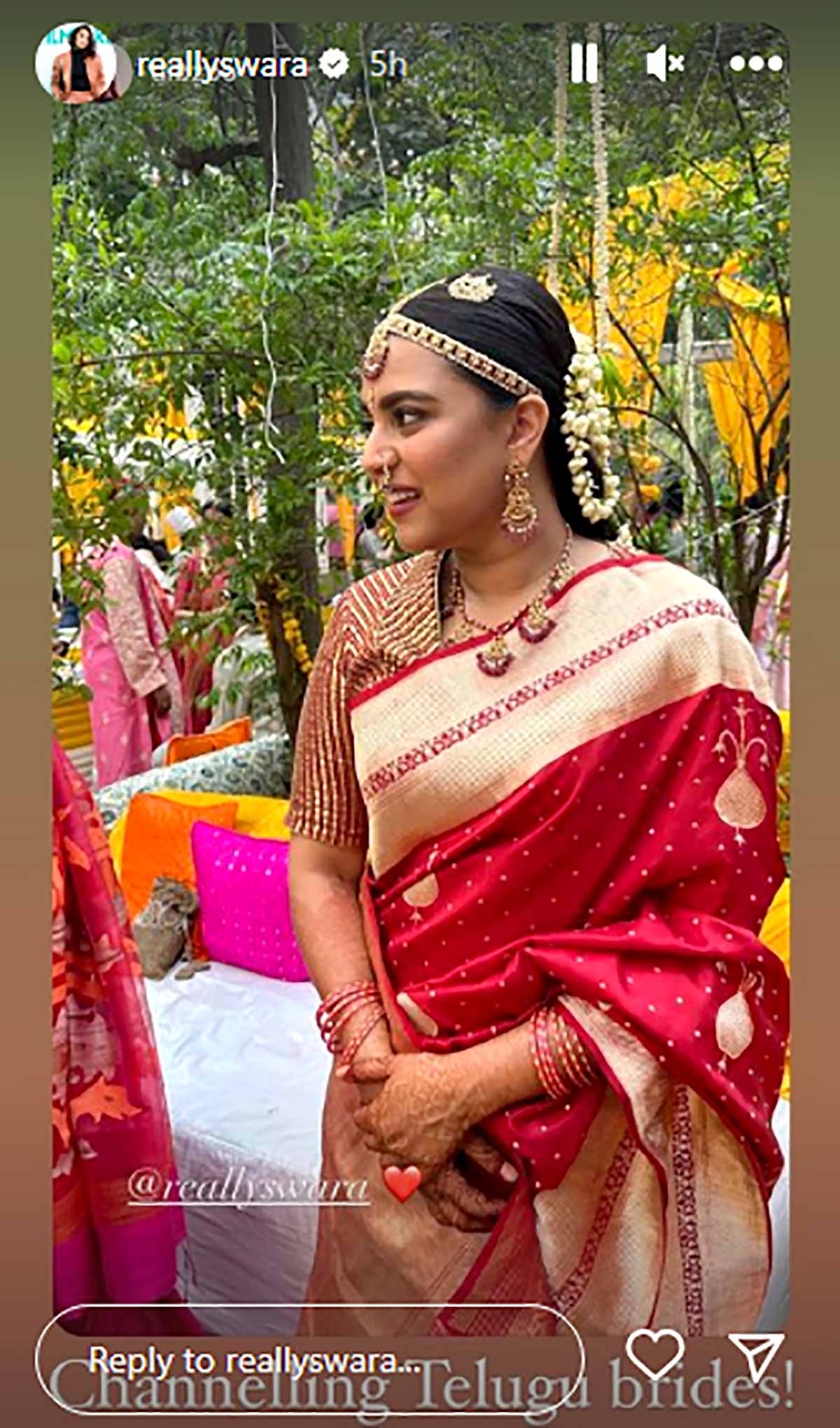 Swara Bhasker’s Wedding Album – Rediff.com movies