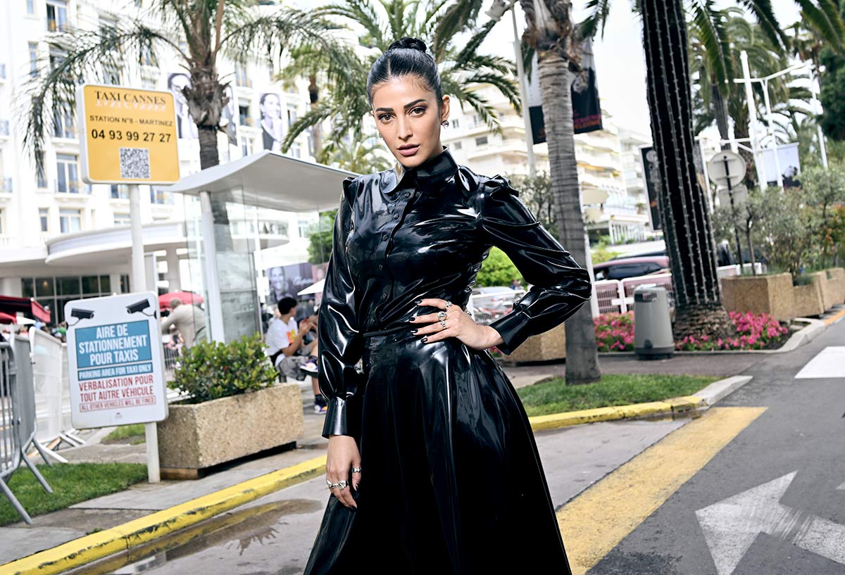 Cannes 2023: Shruti Steals the Show In Black