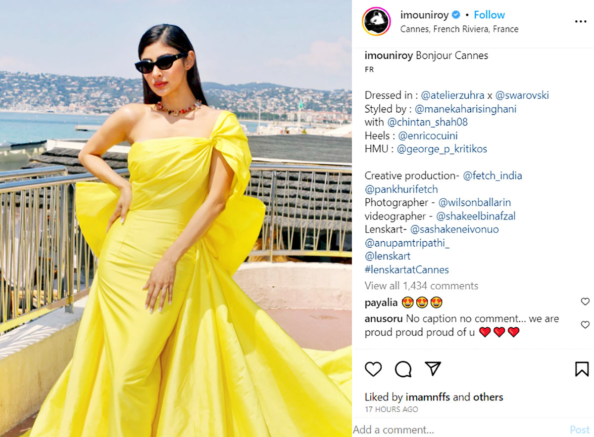 CANNES 2023: Mouni’s Sunny Day At Cannes