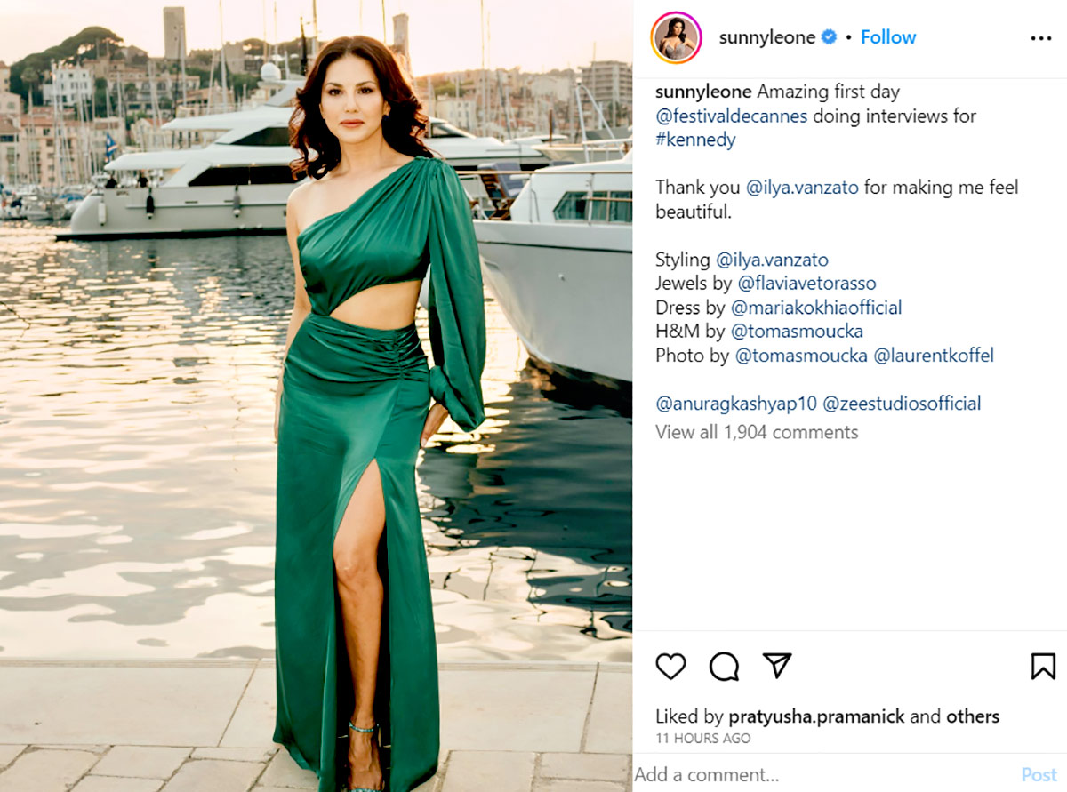 CANNES 2023: Welcome To Cannes, Sunny Leone!