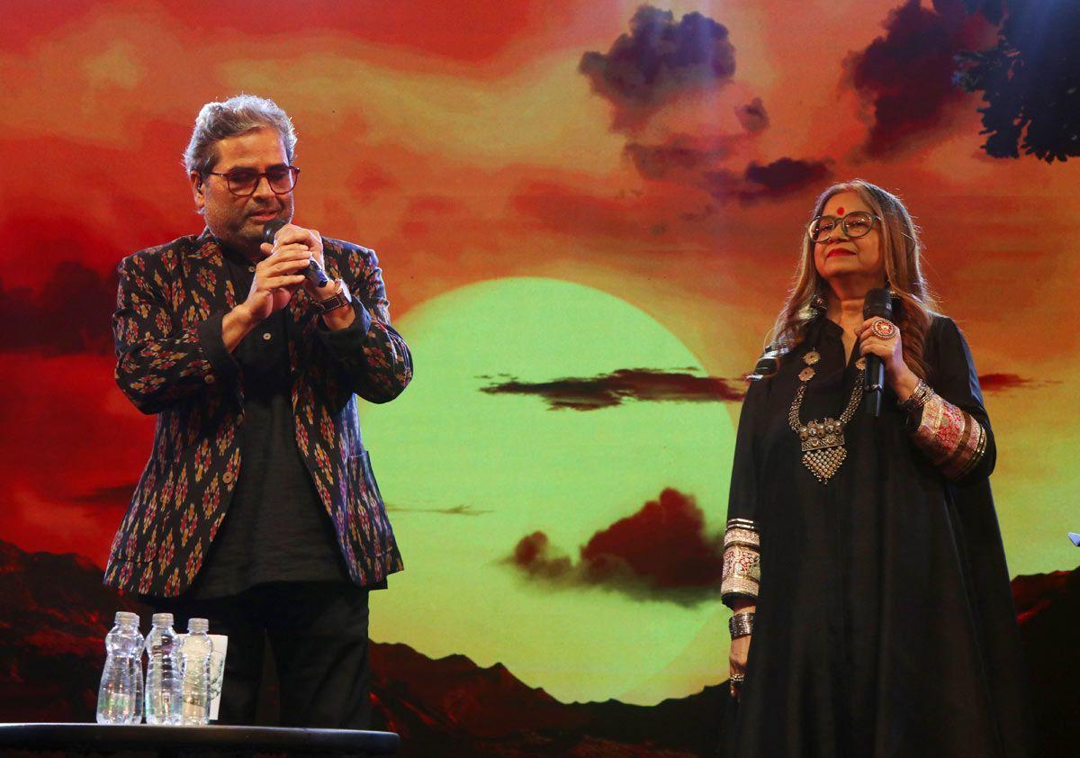 Rekha and Vishal Bhardwaj