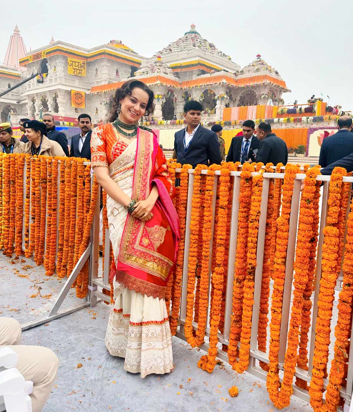Kangana Arrives In Ayodhya – Rediff.com movies