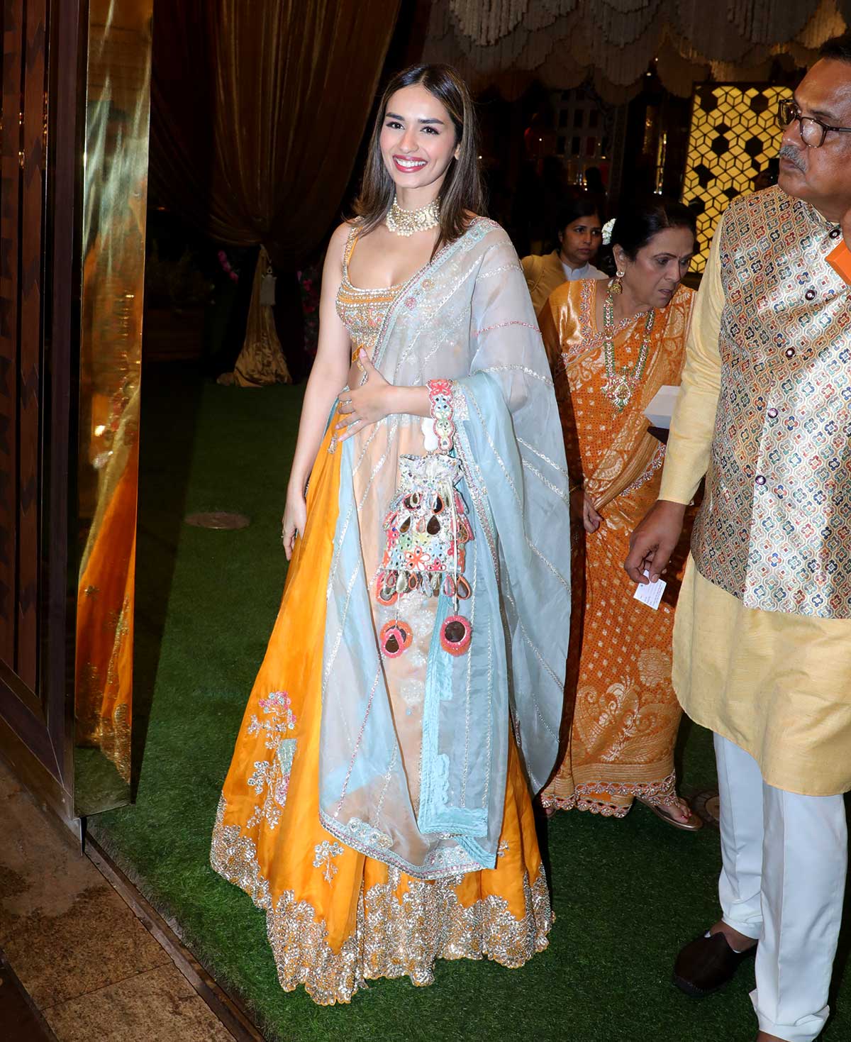 Sara Goes Glam At Radhika-Anant's Haldi Ceremony - Rediff.com movies