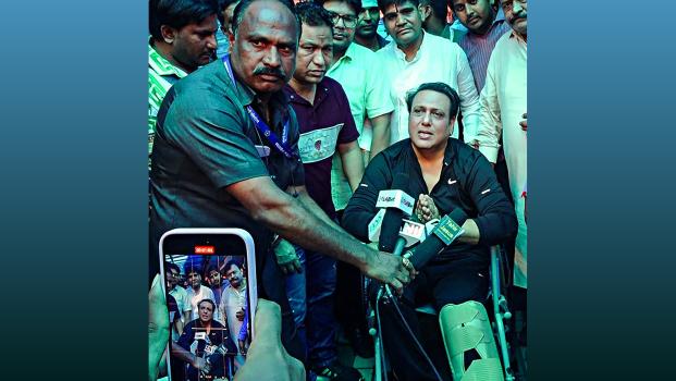 Govinda discharged from hospital.