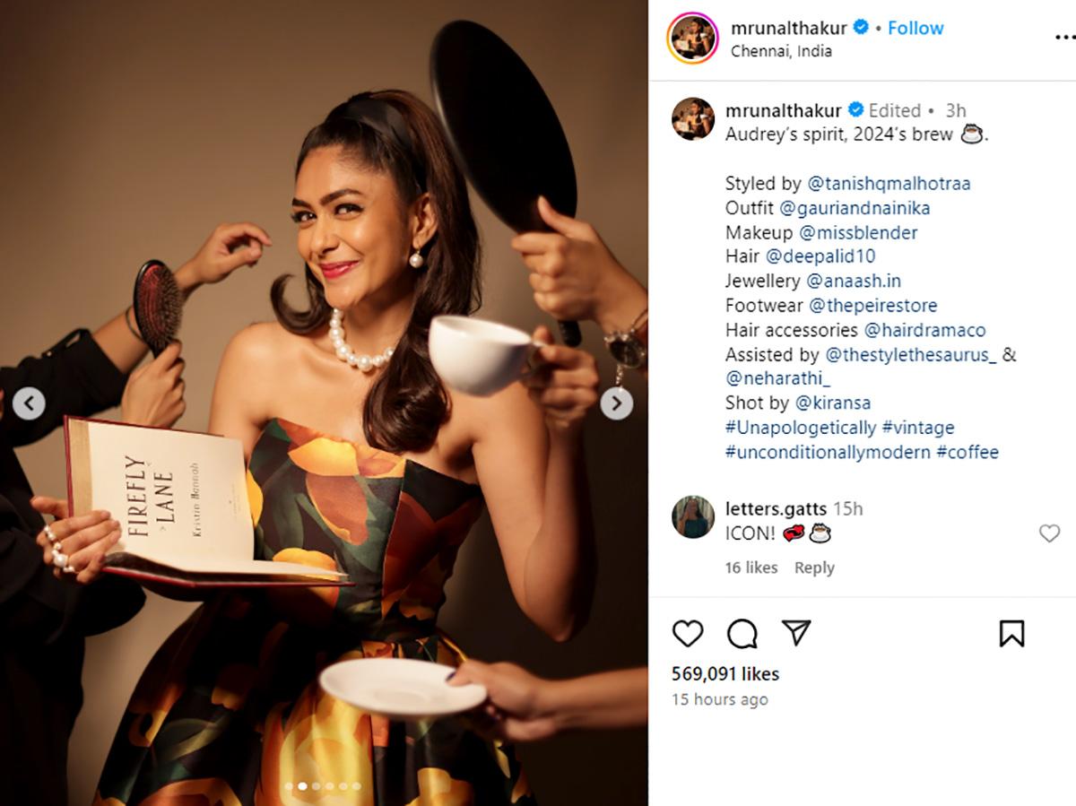 Is Mrunal Doing An Audrey?