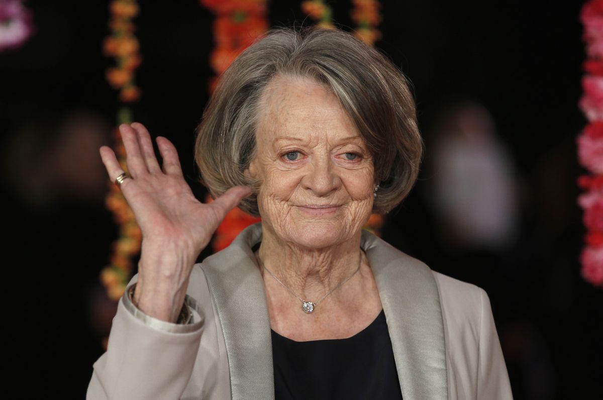 Dame Maggie Smith. Pic: Peter Nicholls/Reuters