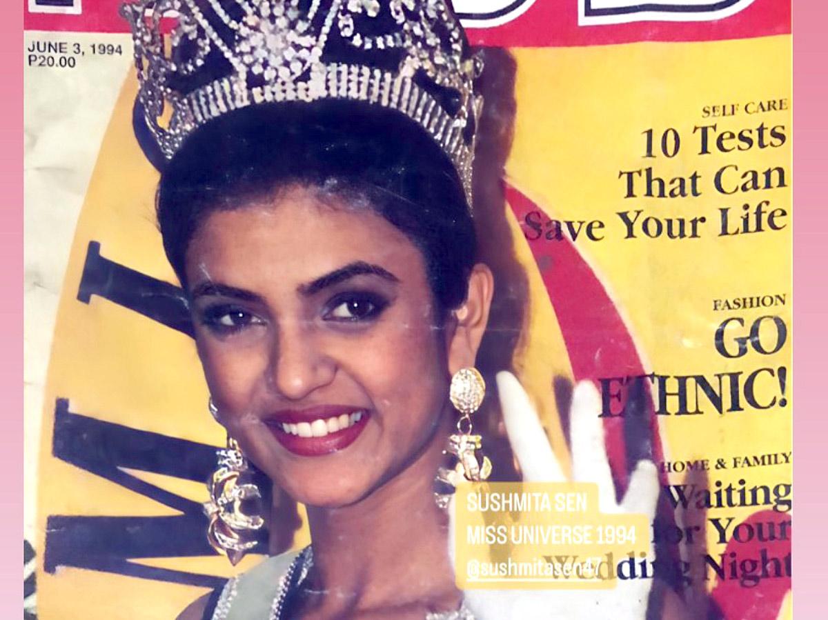 31 Years Later, Sushmita's Miss Universe Crown Shines Brightly - Rediff.com