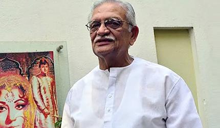 Gulzar receives Jnanpith Award - Rediff.com movies