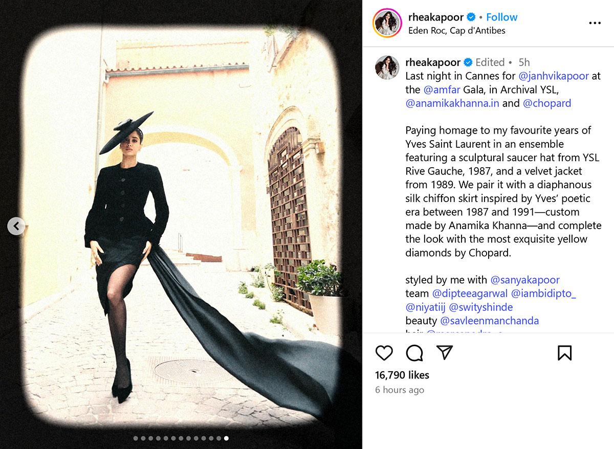 Cannes 2025: Like Janhvi's Black Dress?
