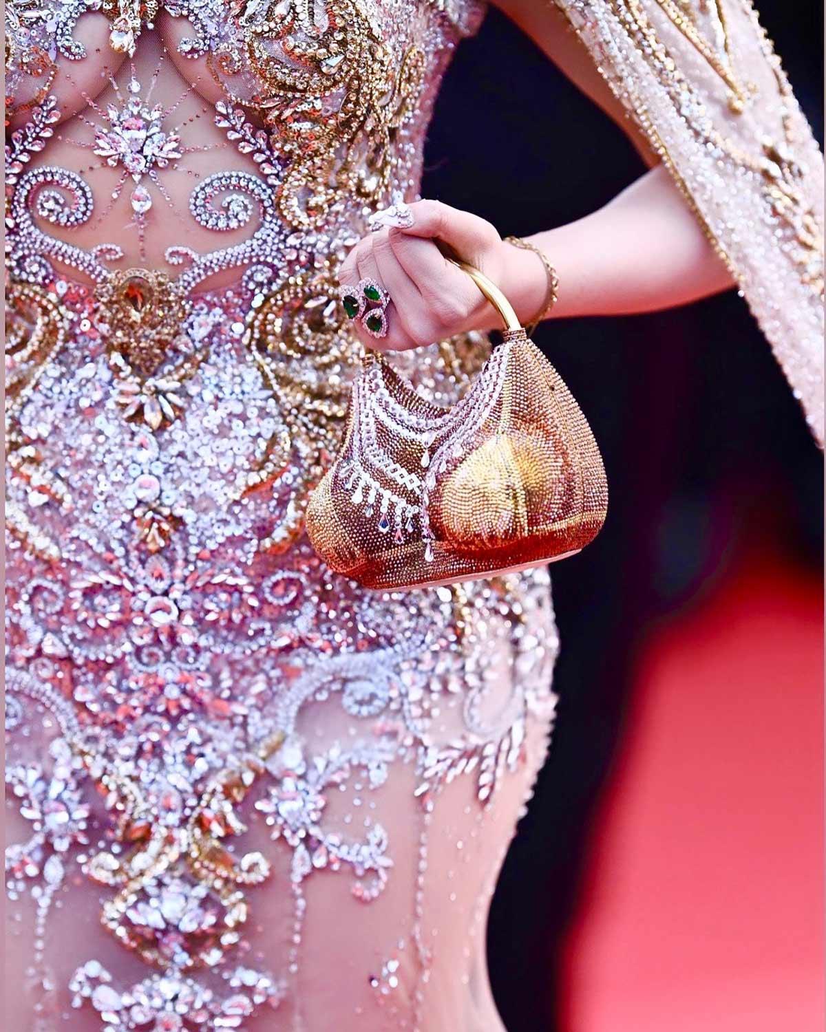Cannes 2025: Urvashi Flaunts Bikini Shaped Clutch