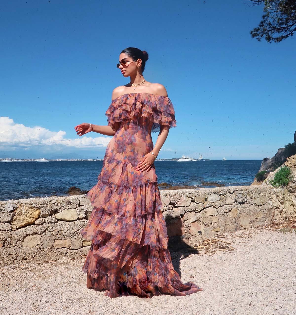 Khushi Nails Fashion At Cannes