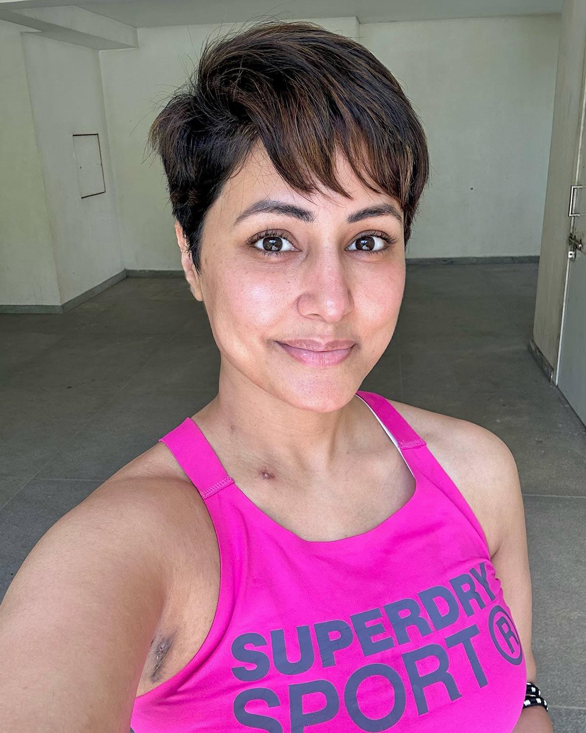 Hina Khan Cancer Awareness