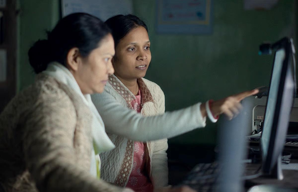 Sonal Madhushankar and Gita Guha in Humans In The Loop