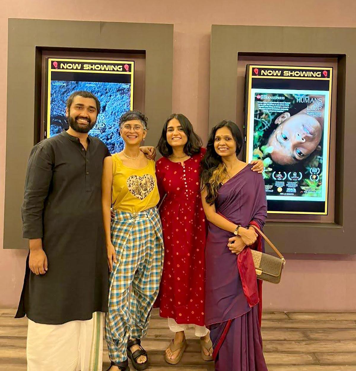 Aranya Sahay, Kiran Rao, Monica Tiwari and Sonal Madhushankar