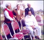 Goel, Vajpayee and K L Sharma. Photo courtesy: Vijay Goel