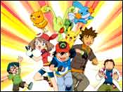 The Pokemon characters