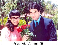 Jassi with Armaan Sir