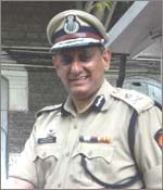 Mumbai's Joint Commissioner of Police (crime) Rakesh Maria. Photo by Arun Patil