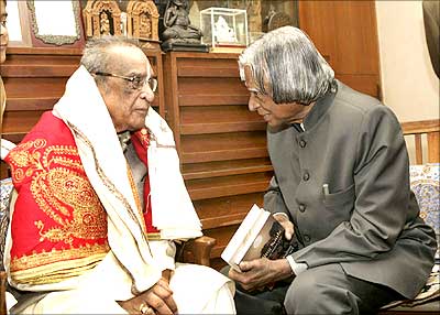 Bhimsen with former President APJ Abdul Kalam