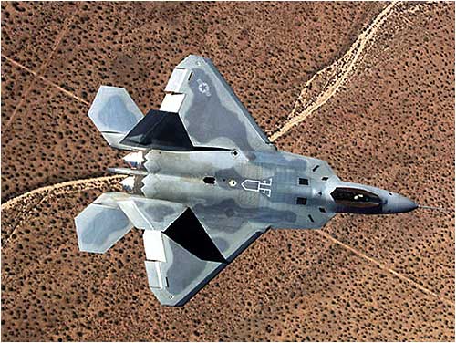 The F-22 Raptor, the most advanced US fighter aircraft
