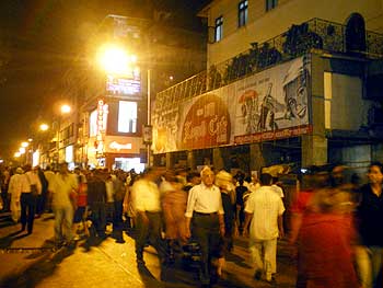 Leopold Cafe in South Mumbai, scene of the start of the terror attack, wears a normal look now