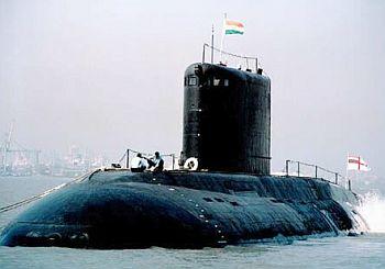 The 6,000 tonne INS Arihant, India's first indigenous nuclear submarine