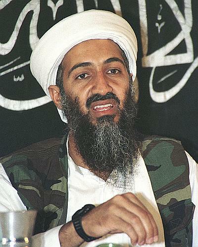 File photo of Osama bin Laden in Afghanistan