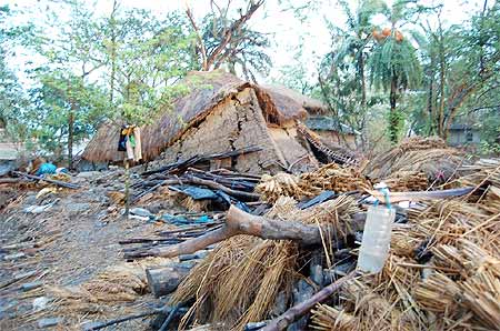 The destruction wrought by Cyclone Aila