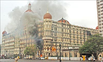 The Taj under attack