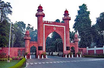 Entrance to the Aligarh Muslim University.
