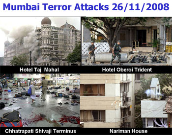 The places that came under attack last year.