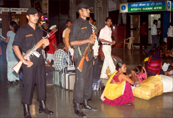 Commandos stationed at CST