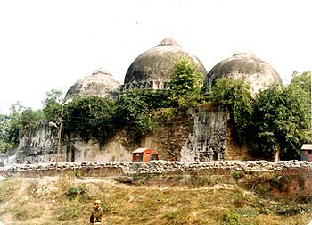 File photo of Babri masjid before the attack
