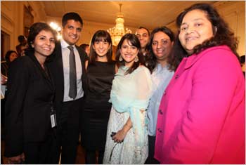 Indian Americans at the White House celebrations