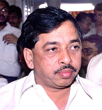 Maharashtra Revenue Minister Narayan Rane