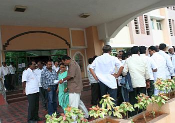 State officials at the secretariat